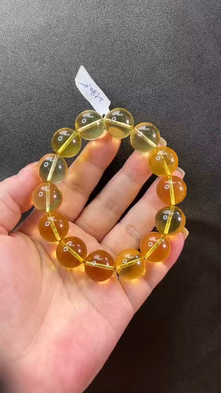 未镶嵌琥珀手链手串
