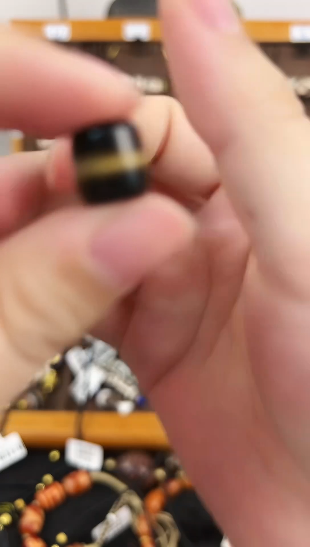 玛瑙/玉髓（覆膜）颈饰未镶嵌5.（微瑕随机发货）