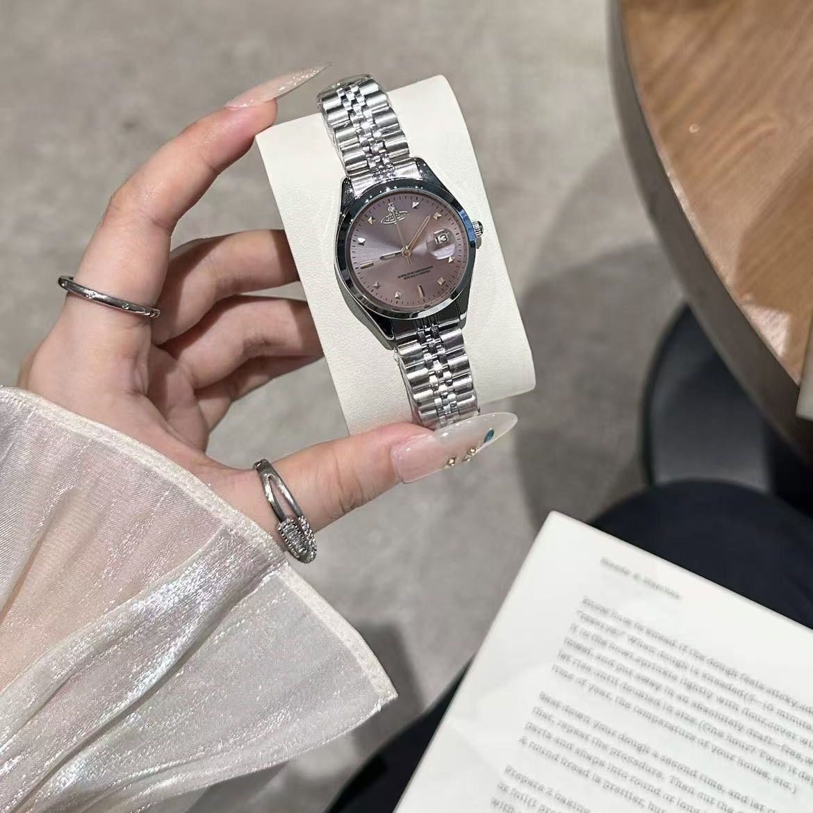 Candy Kathy西太后联名女士新碎冰紫周年限定腕表ck8117