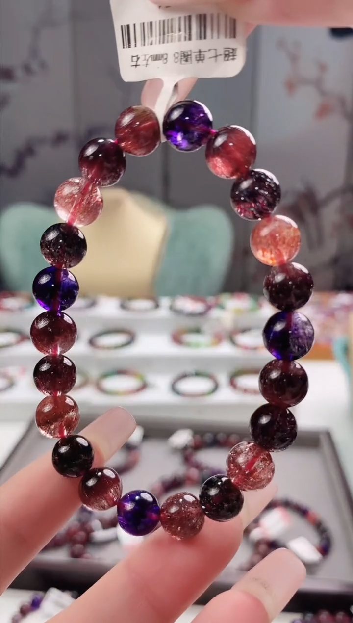 【闪购商品】水晶超七单圈8.8*未镶嵌多人多样性发其一