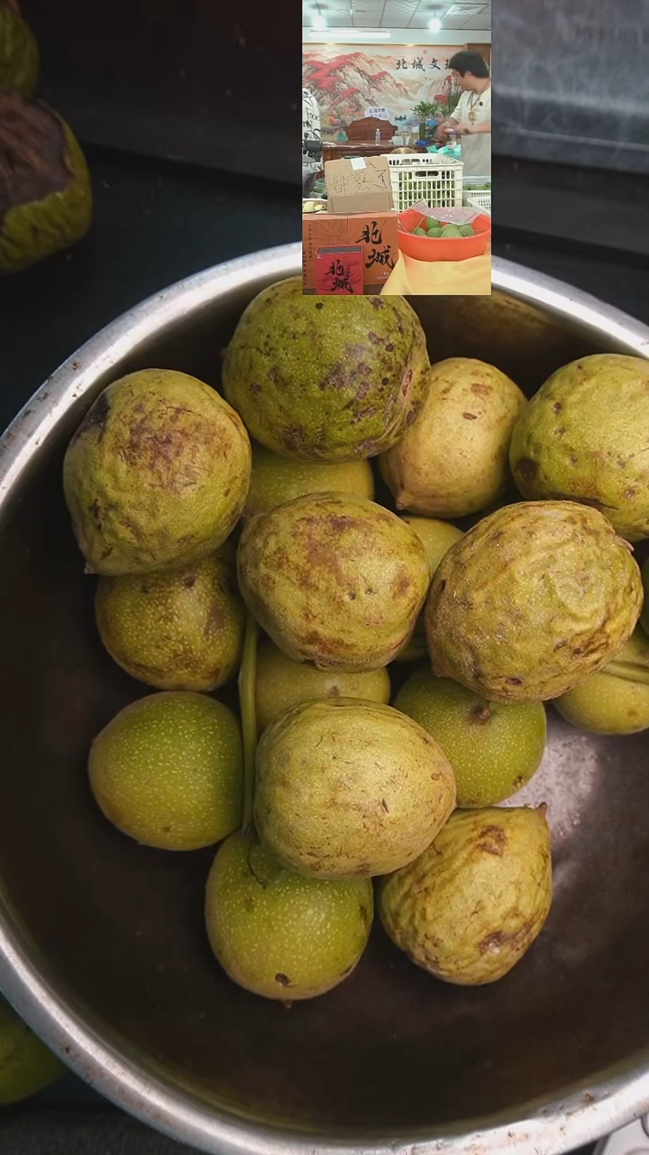 文玩核桃把件45号青皮官帽3个楼3个盘4个白3个（售出不退不换