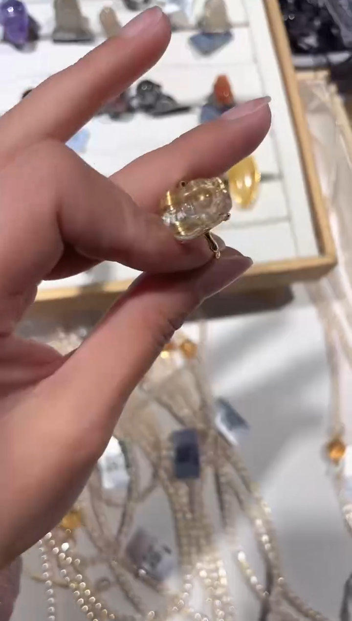 【闪购商品】水晶戒指未镶嵌戒指