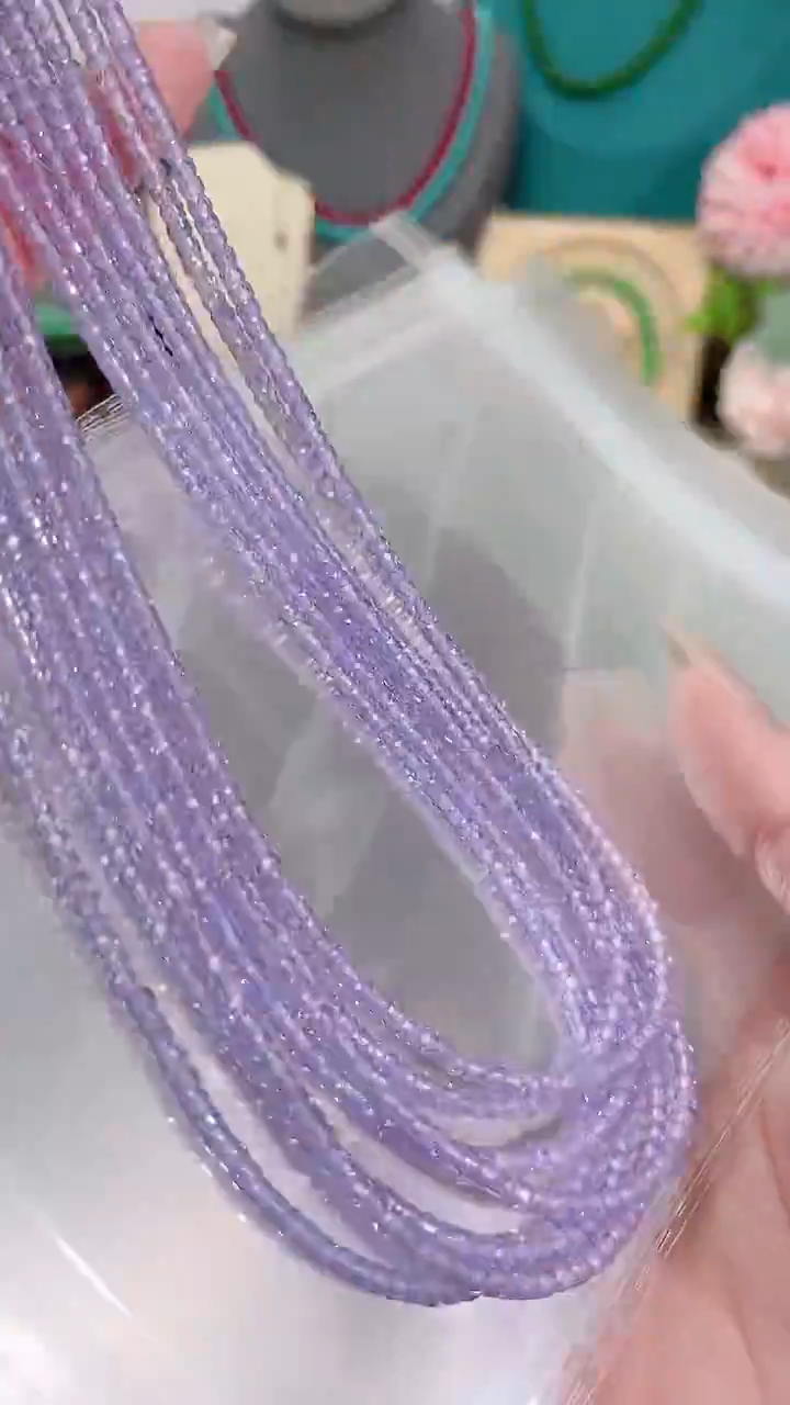 项链锂辉石合金紫39.9