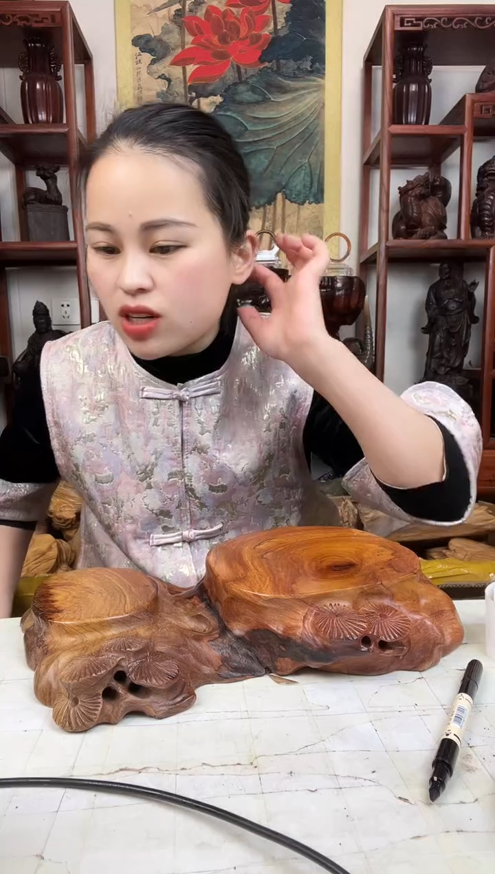 【闪购商品】木臻宝工艺随行底座