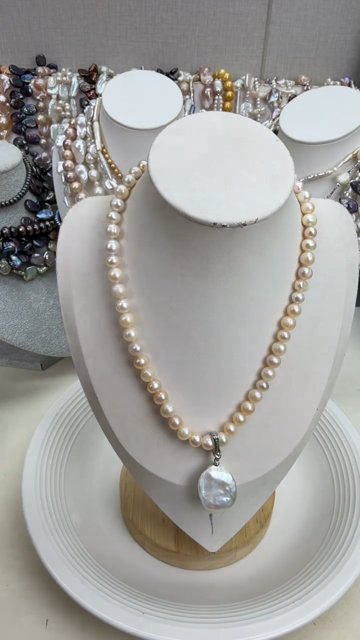 颈饰未镶嵌淡水珍珠1