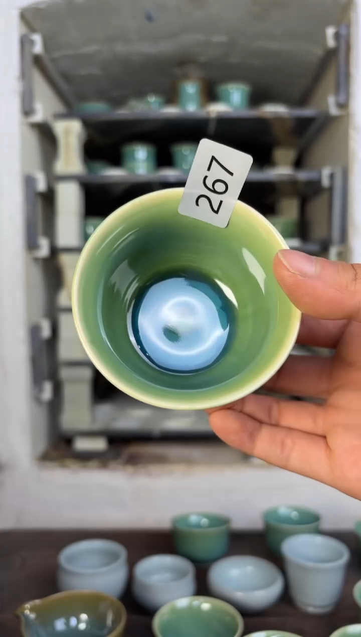 【闪购商品】摆件钧瓷窑变精品茶器