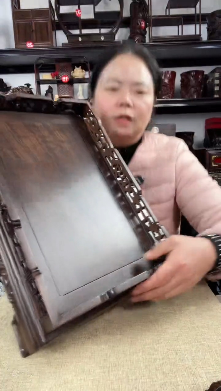 木老李红木工艺品新长方