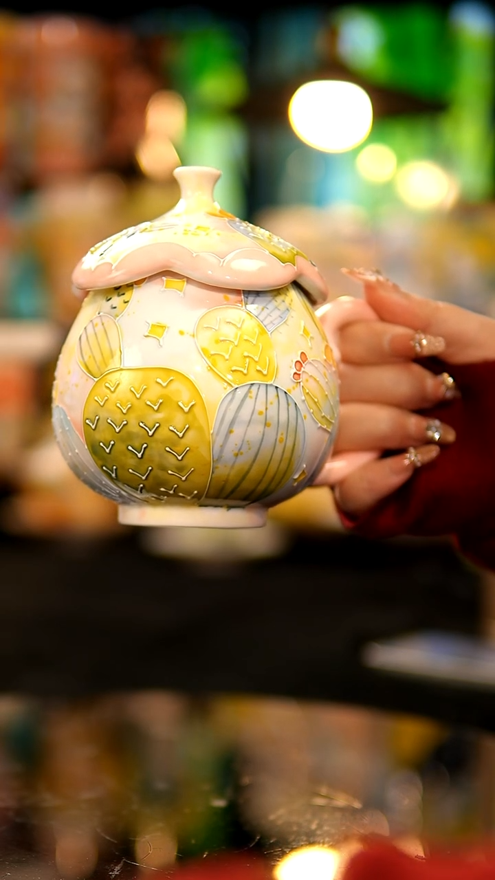 景德镇手绘陶瓷&A110