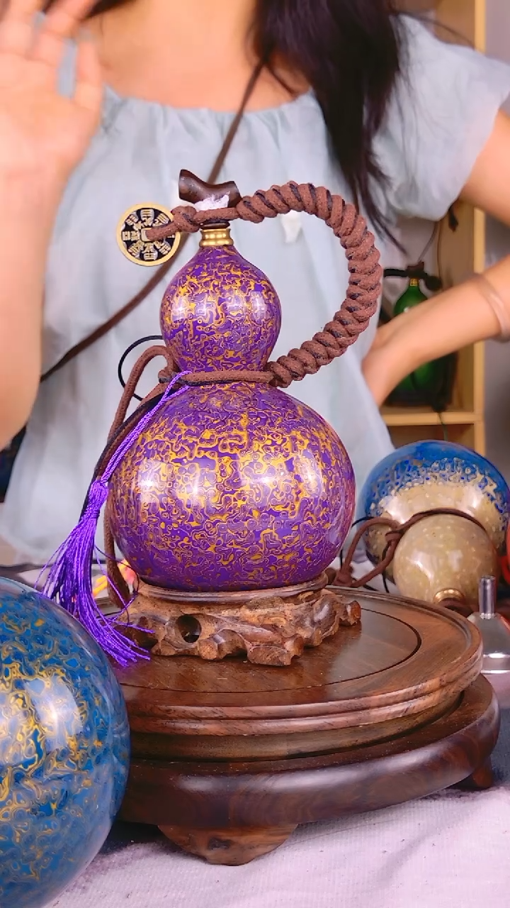 0923大漆酒葫芦 一物一拍 真葫芦真大漆
