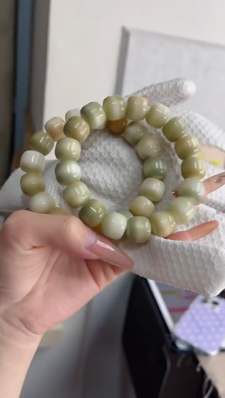 【闪购商品】菩提根/象牙果吊坠N33干磨汉堡13*14mm