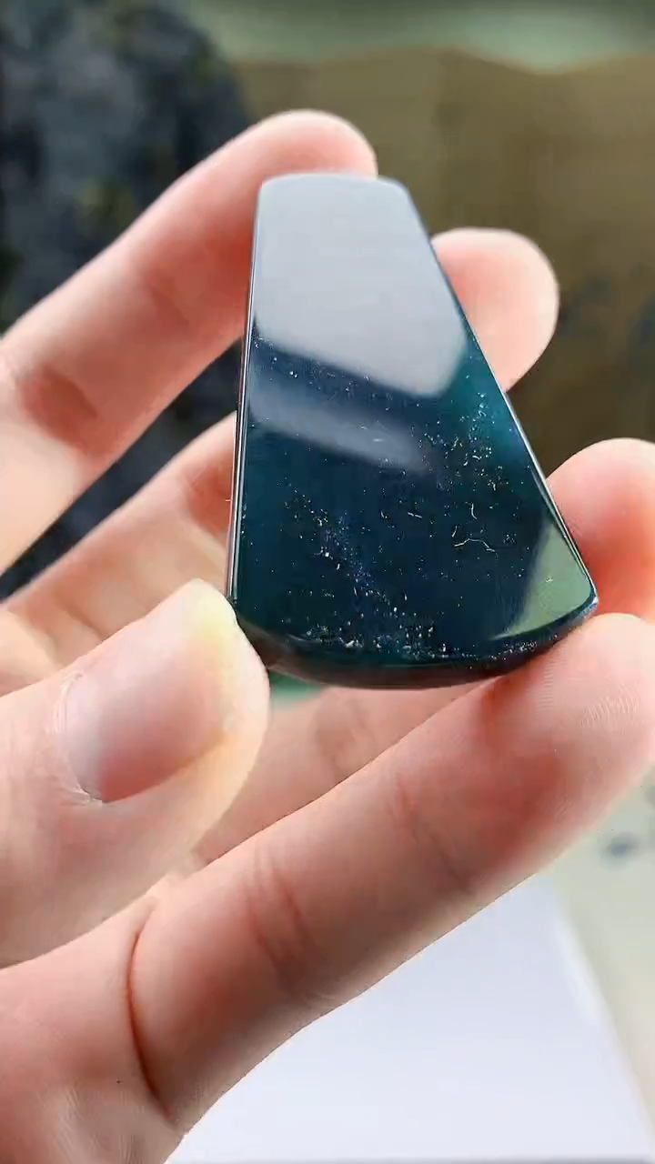 【闪购商品】定制翡翠未镶嵌4688bb-毛货挂件66