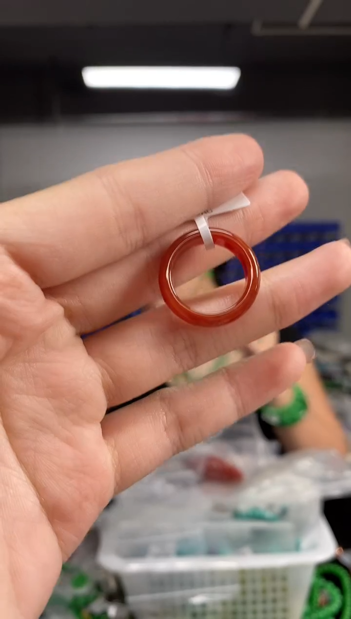 未镶嵌戒指玛瑙/玉髓闪购链接   多样性发其一颜色微差