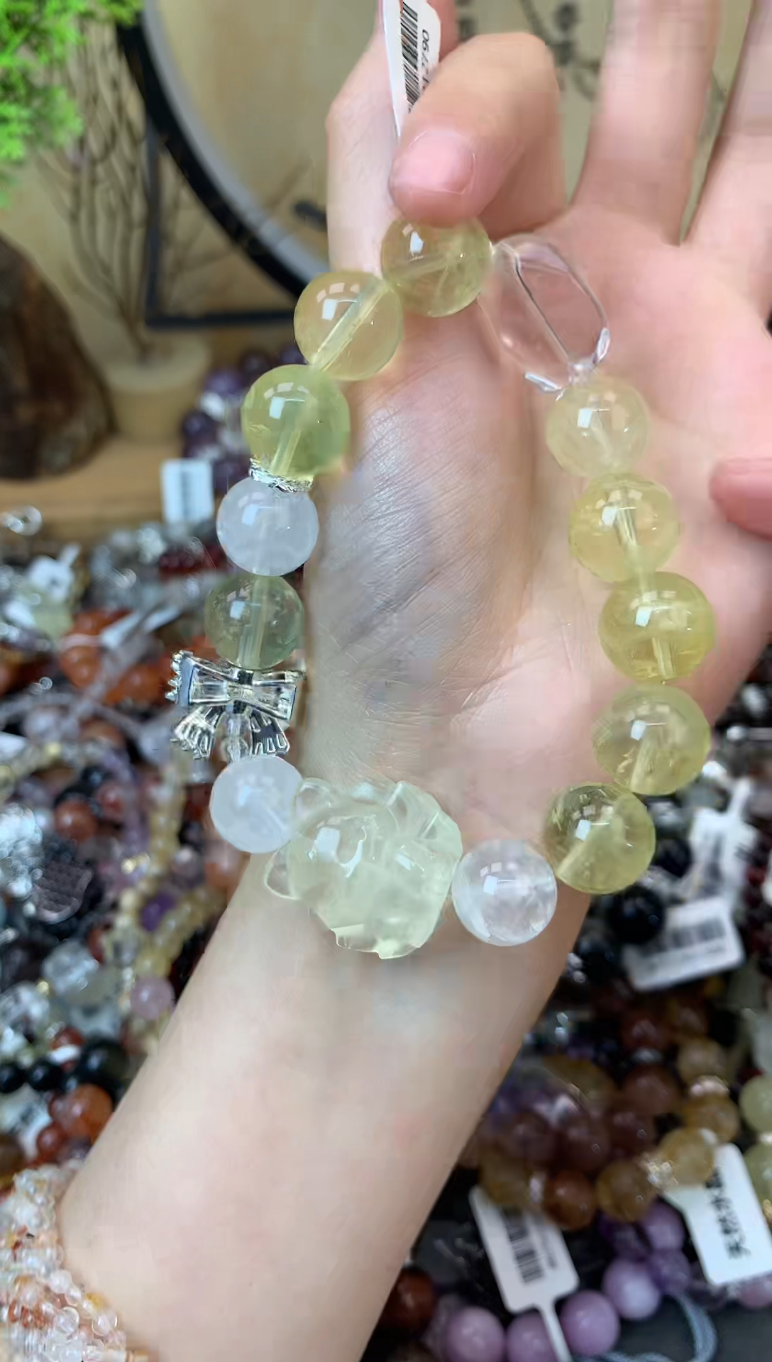 【闪购商品】黄晶手链未镶嵌414手串