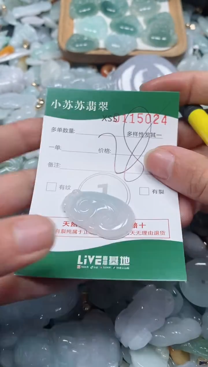 【闪购商品】翡翠颈饰未镶嵌闪购商品0115024