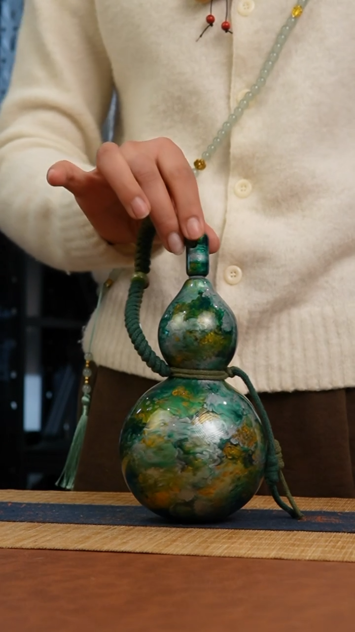 265号 天然热水酒葫芦 一物一拍（有瑕介意勿拍）