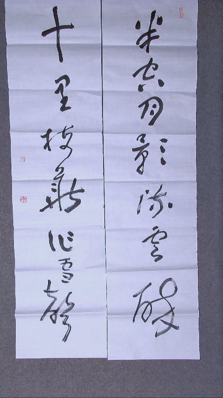 书法王高生 福建漳州 四尺对联