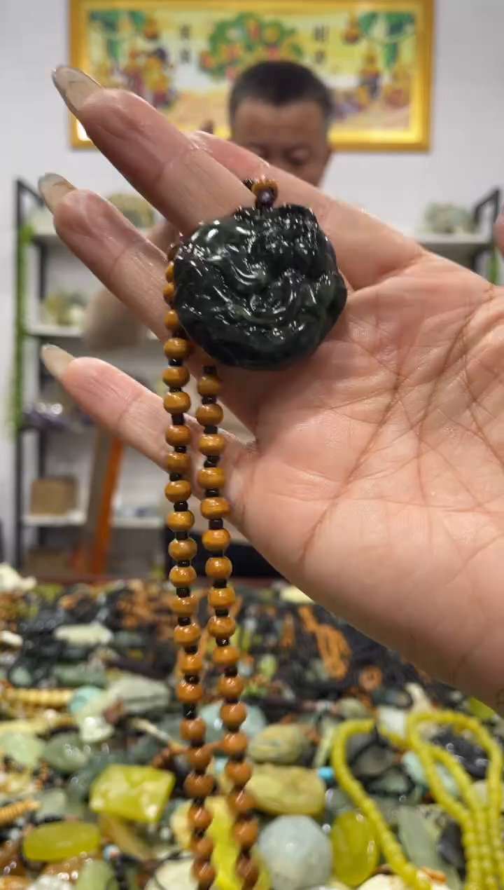 【闪购商品】岫玉吊坠未镶嵌