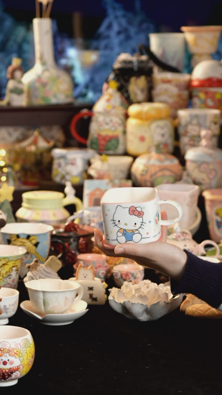 其他陶景德镇釉下彩手绘设计师款陶瓷