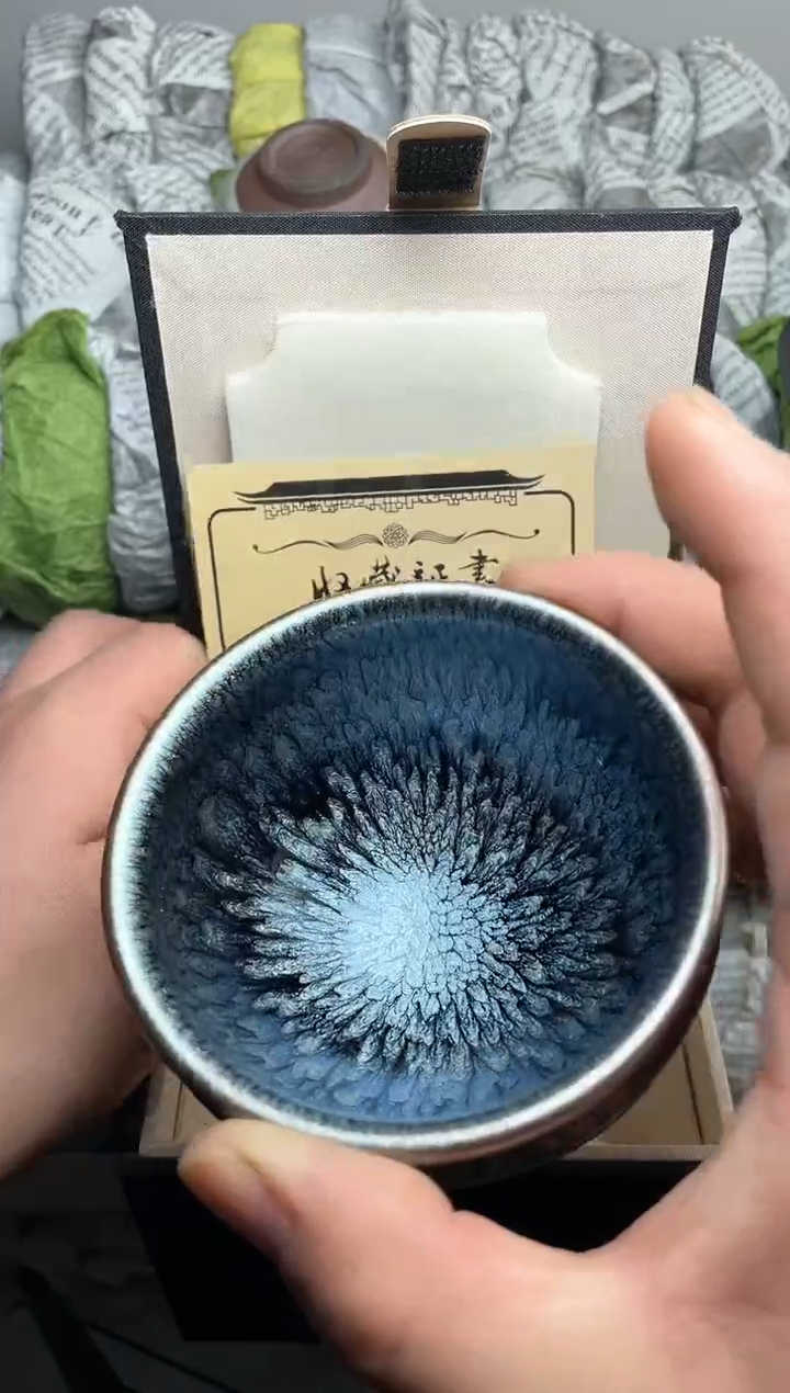 【闪购商品】茶盏带礼盒百花将军