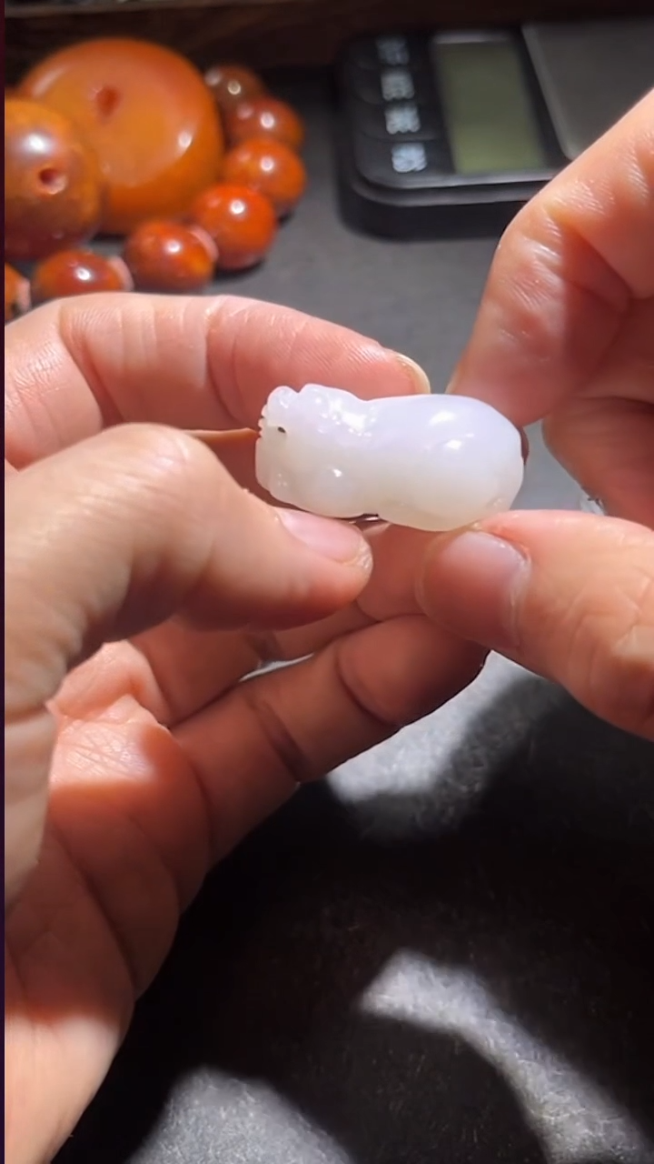 颈饰未镶嵌和田玉pz1204-18貔貅吊坠