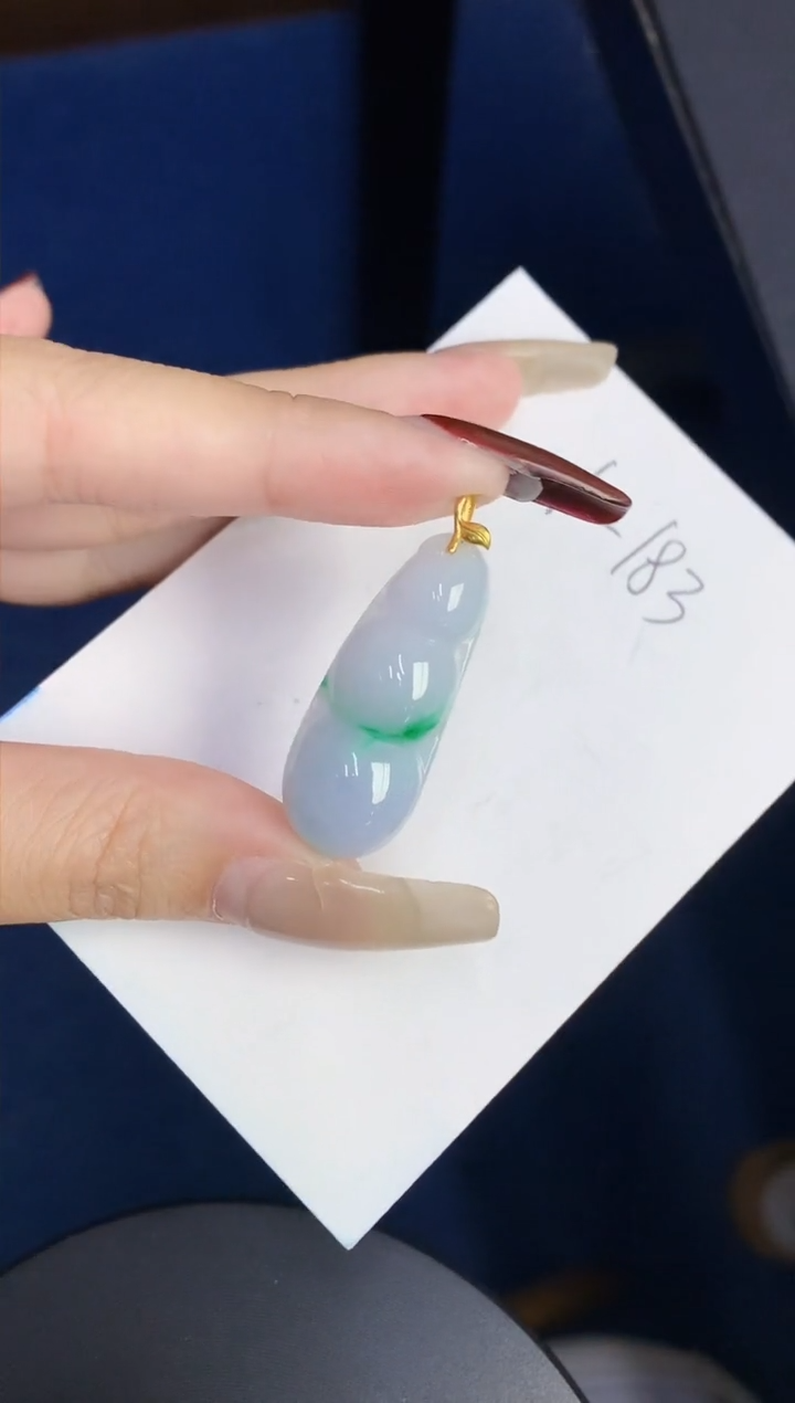 【闪购商品】翡翠颈饰18K金镶嵌0000000000