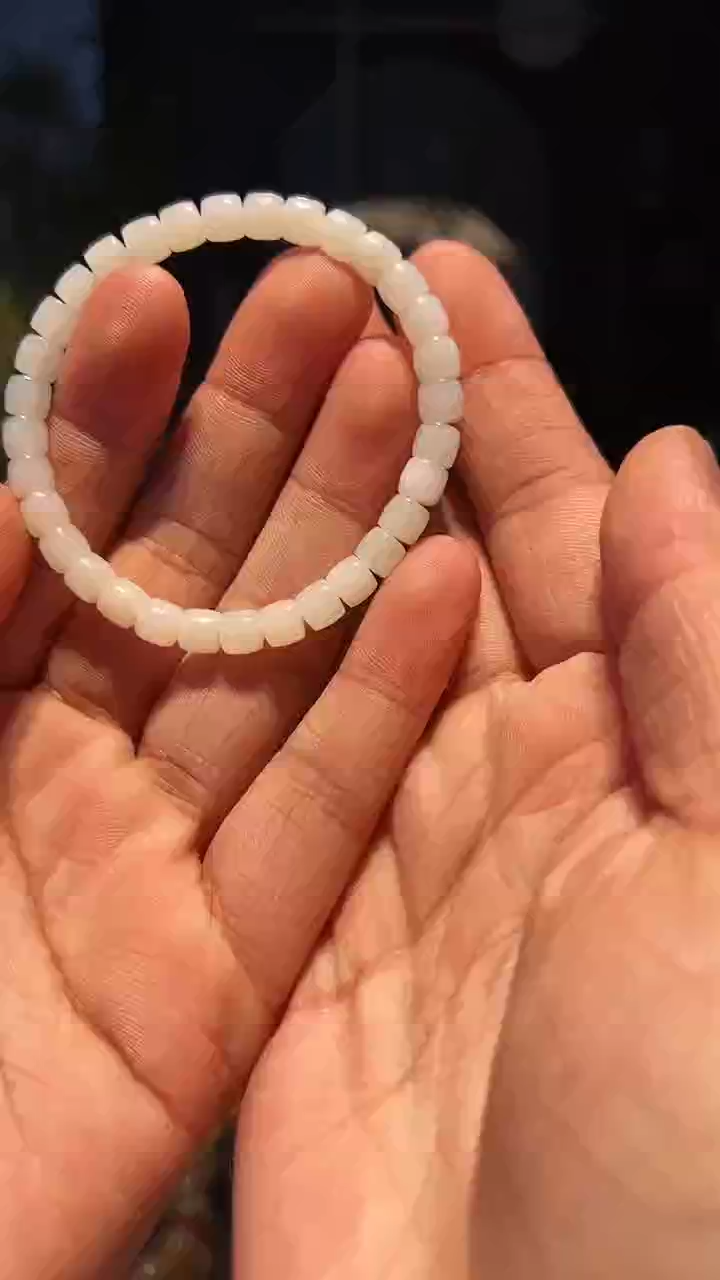 【闪购商品】和田玉手串未镶嵌单圈