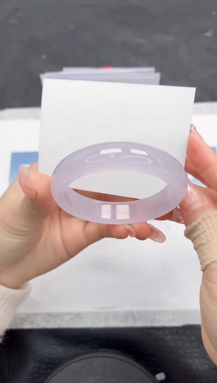 【闪购商品】石英质玉手镯未镶嵌Y231-54.4