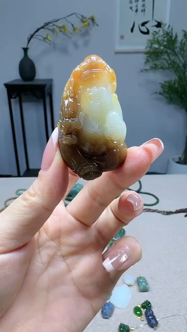 未镶嵌和田玉挂件1