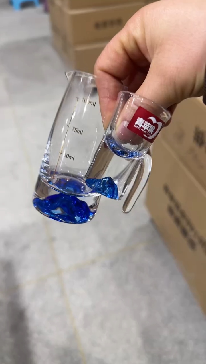 【闪购商品】玻璃无盖款青苹果闪购价6壶12杯