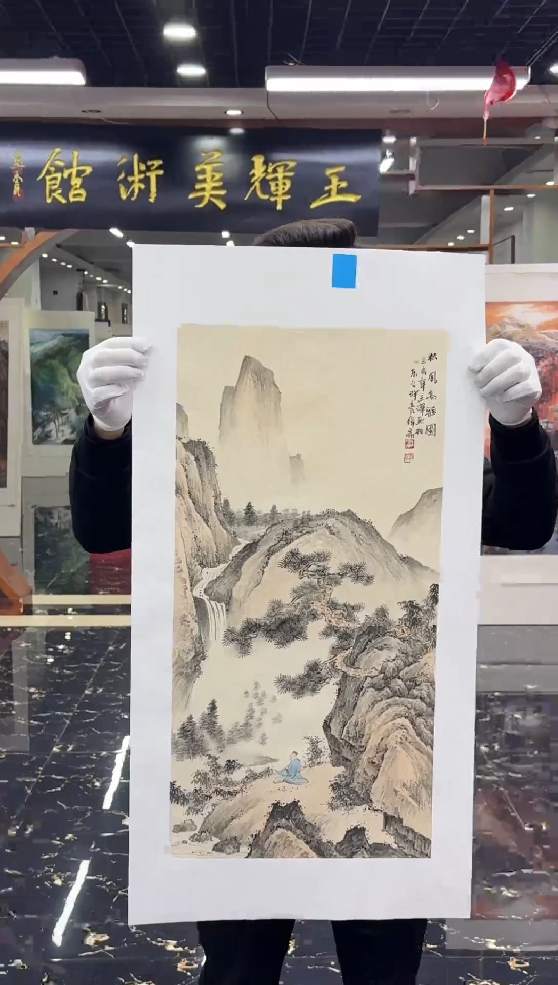 国画国画绘画山水花鸟
