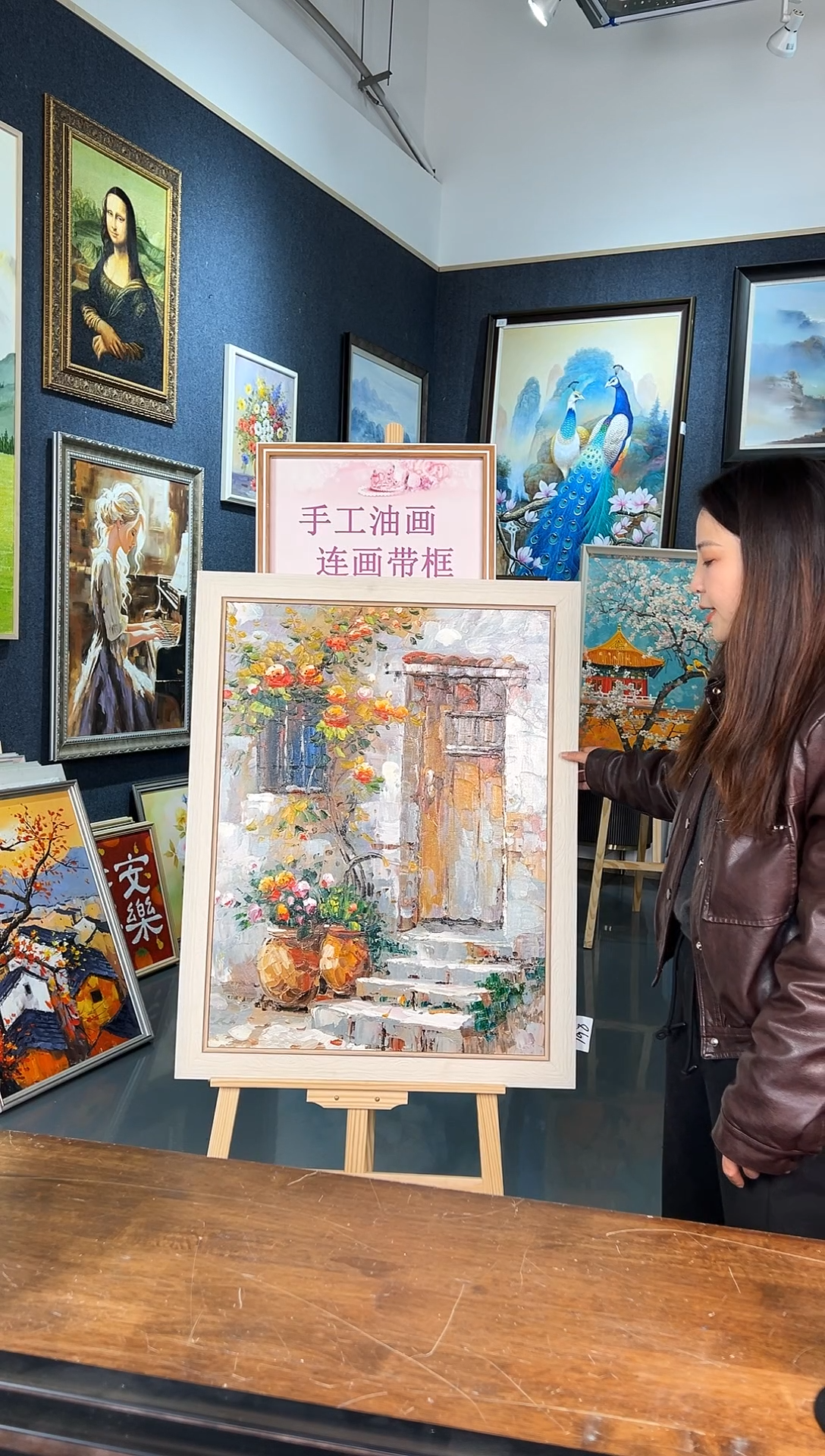 【闪购商品】油画11号 60*80 花卉-手绘油画