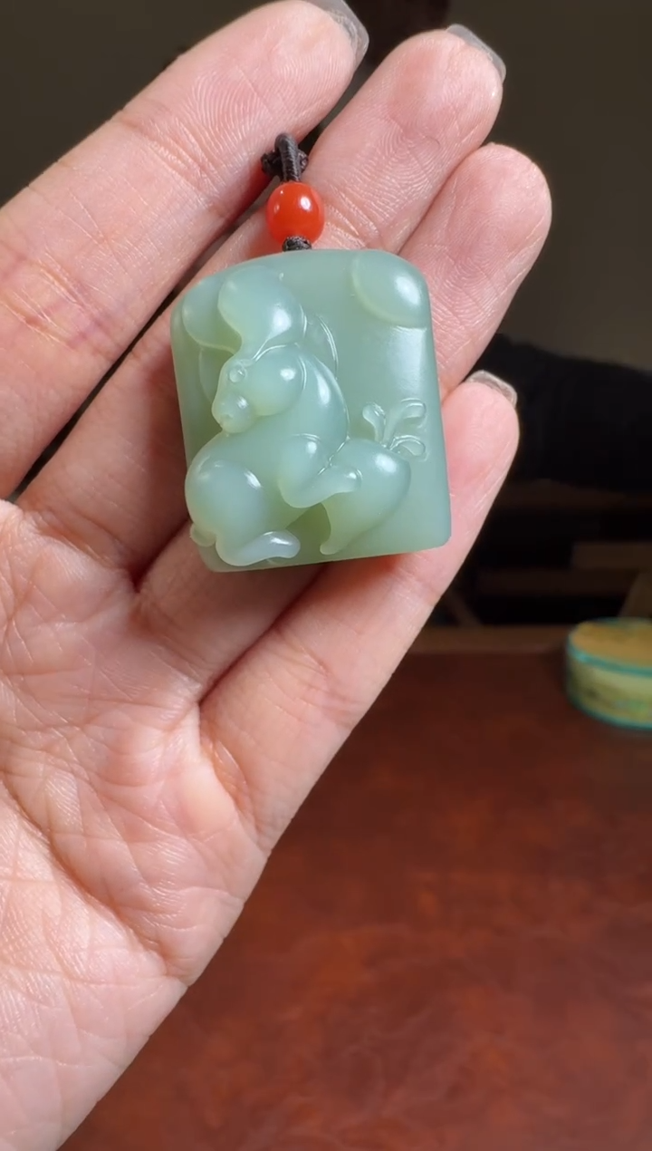 【闪购商品】和田玉129未镶嵌1.17谢大师