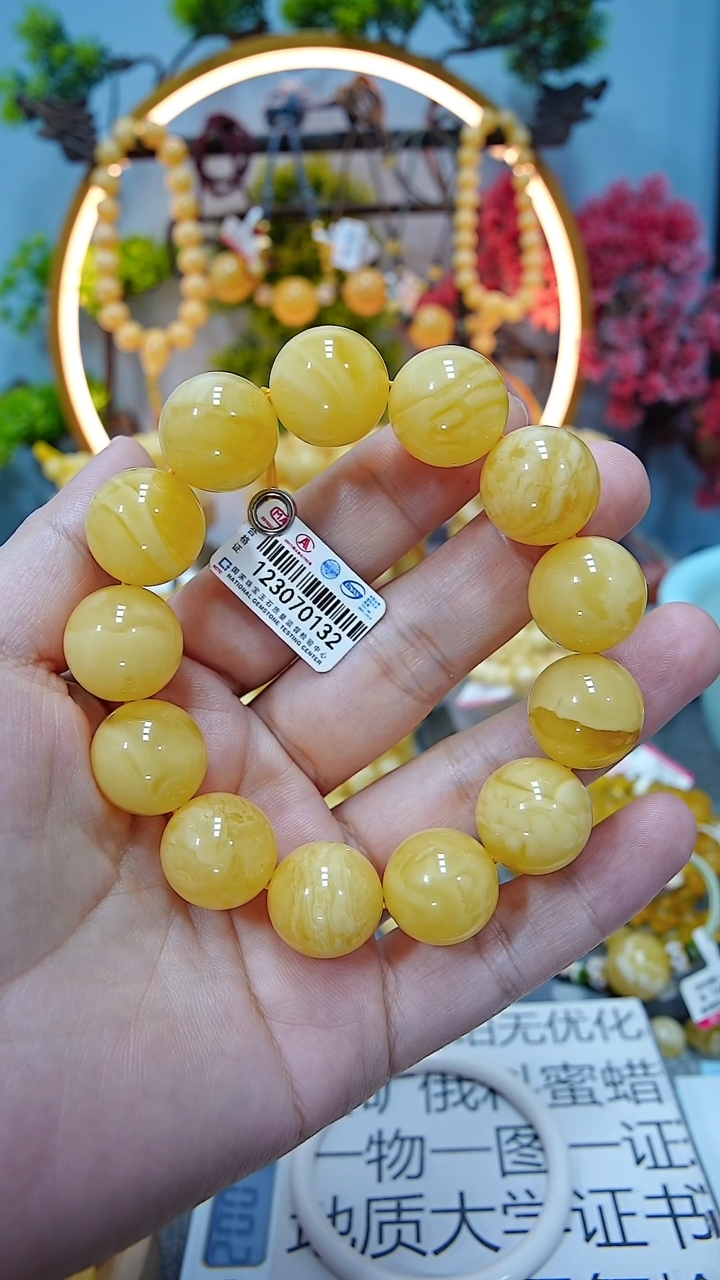 【闪购商品】蜜蜡手串未镶嵌17+*********