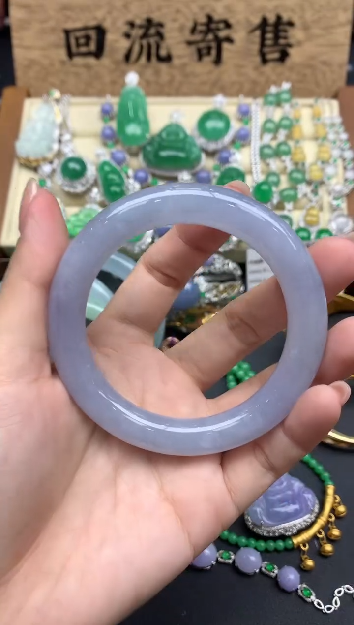 【闪购商品】翡翠手镯未镶嵌674-中国好珍宝
