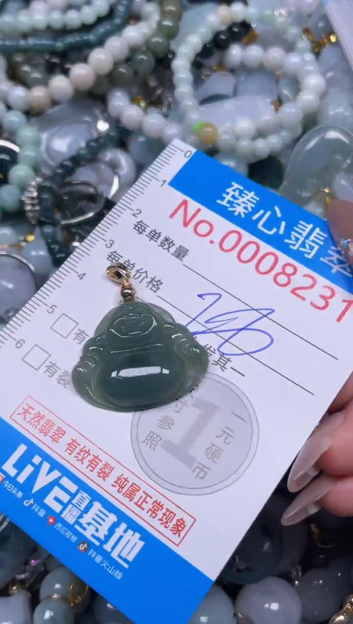 颈饰未镶嵌翡翠8231