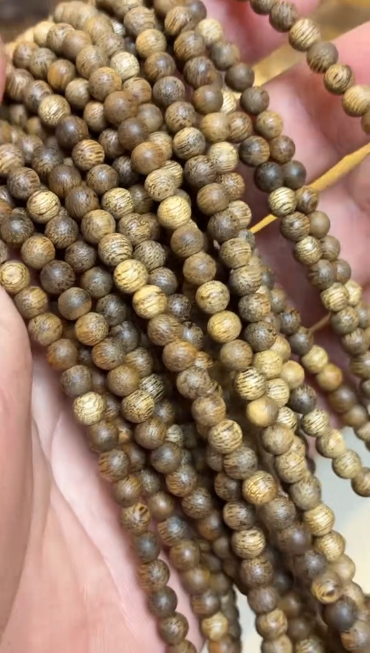 沉香手串 菩萨棋圆珠长串0.5多样性发其一