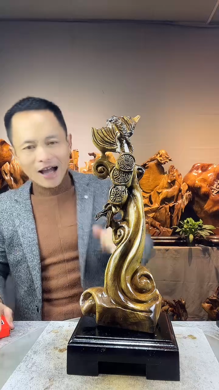金丝楠用****9小叶桢楠随行摆件8