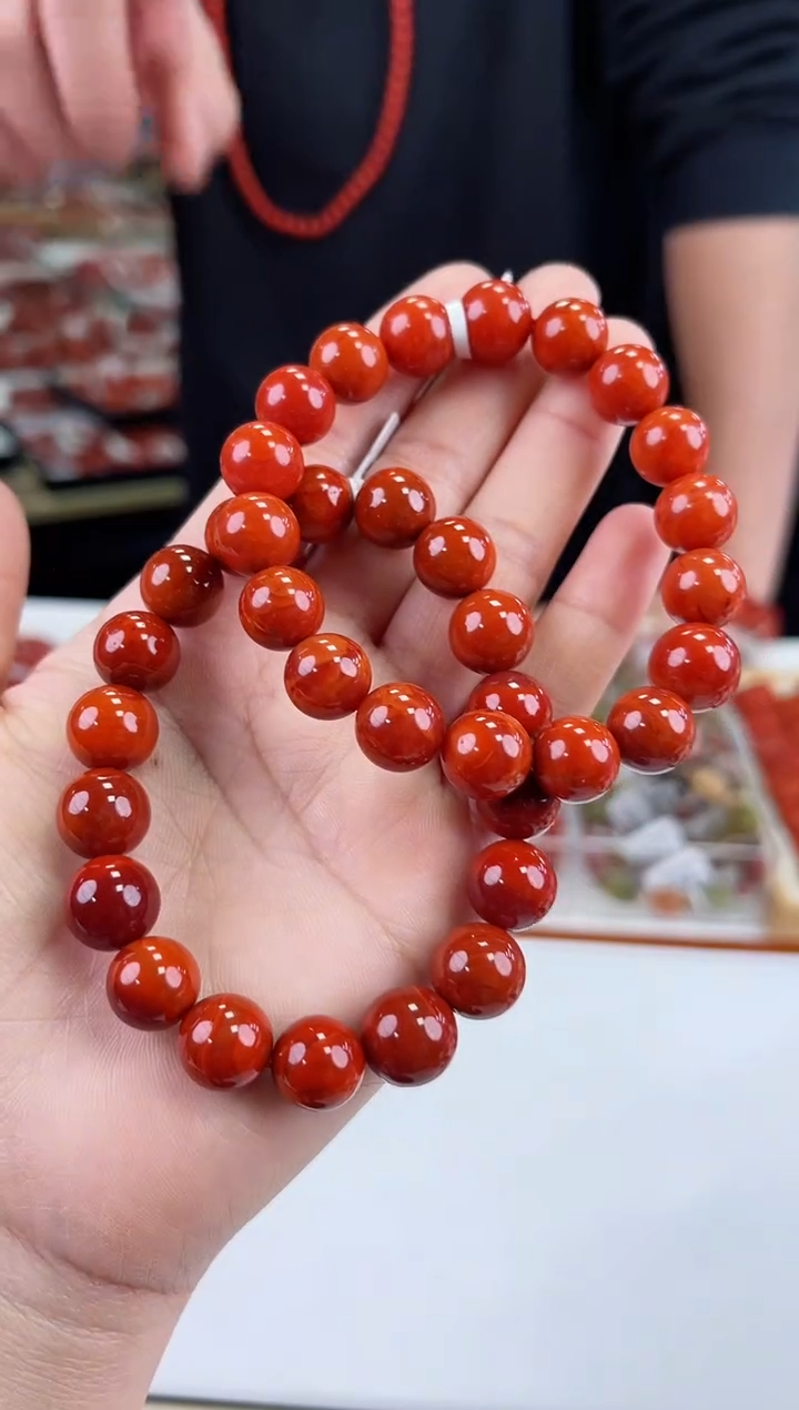 【闪购商品】南红玛瑙瓦西手串11+未镶嵌（多样式发其一）