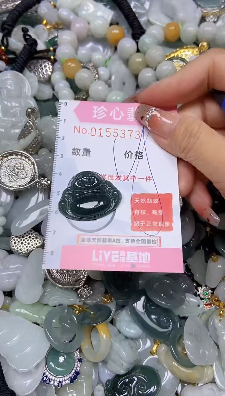 【闪购商品】翡翠颈饰未镶嵌闪购链接0155373