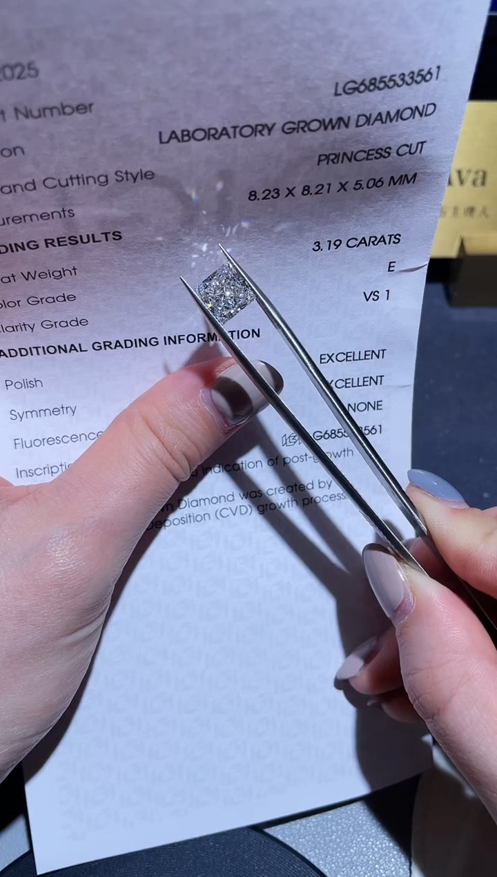 裸石实验室培育钻石3.19E685533561