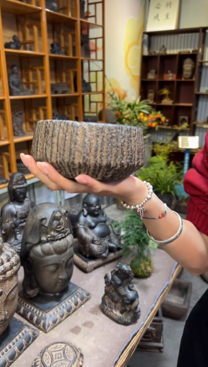 陶土【火山泥】小石钵