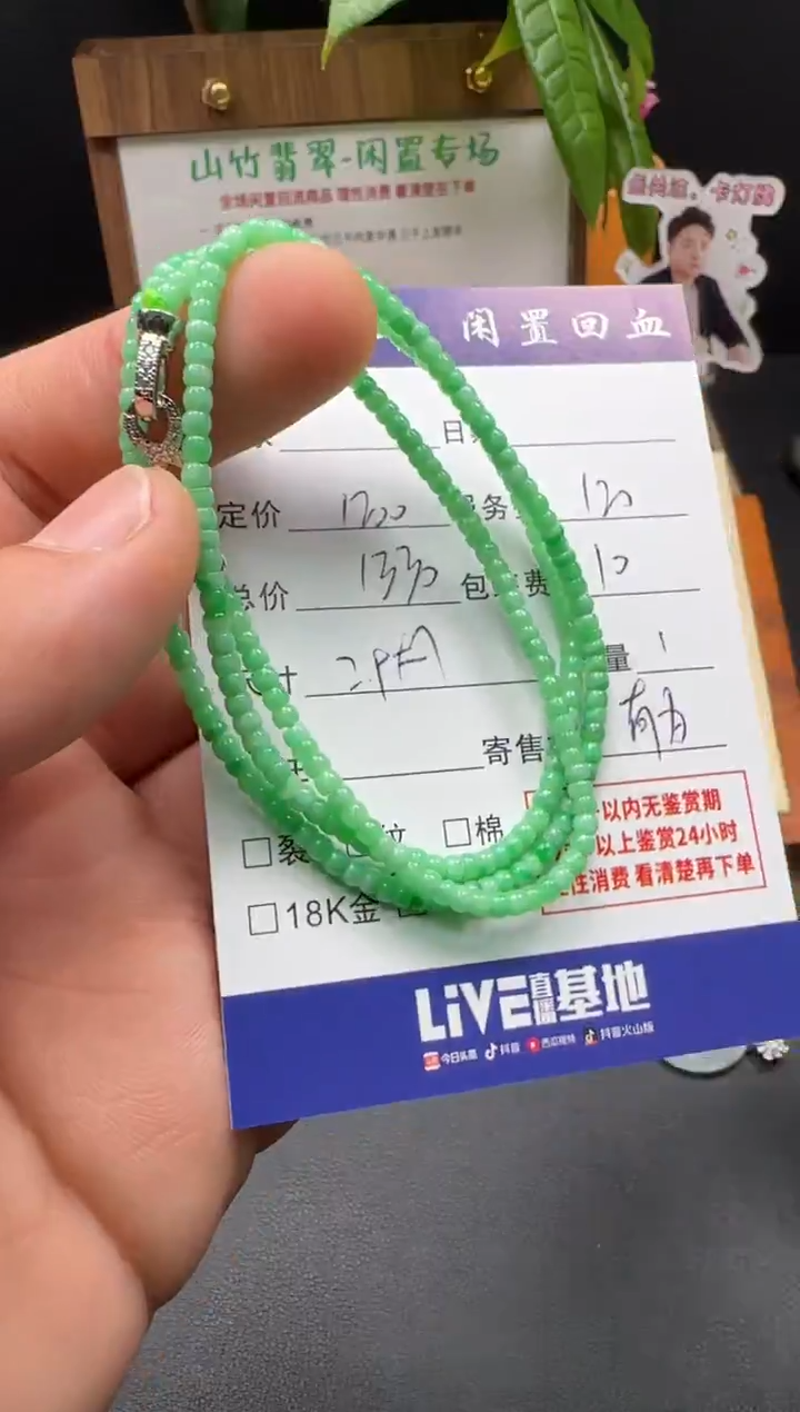 颈饰未镶嵌翡翠3002727