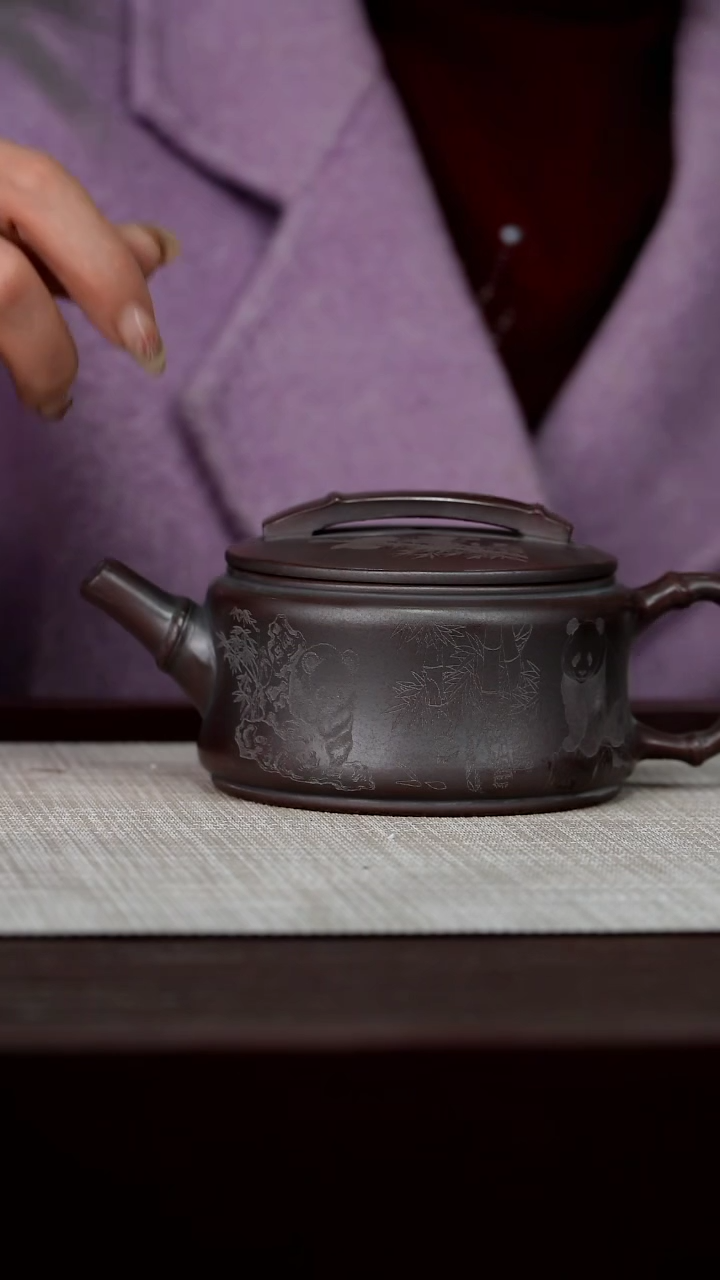 【闪购商品】宜兴原矿紫砂壶茶壶280C