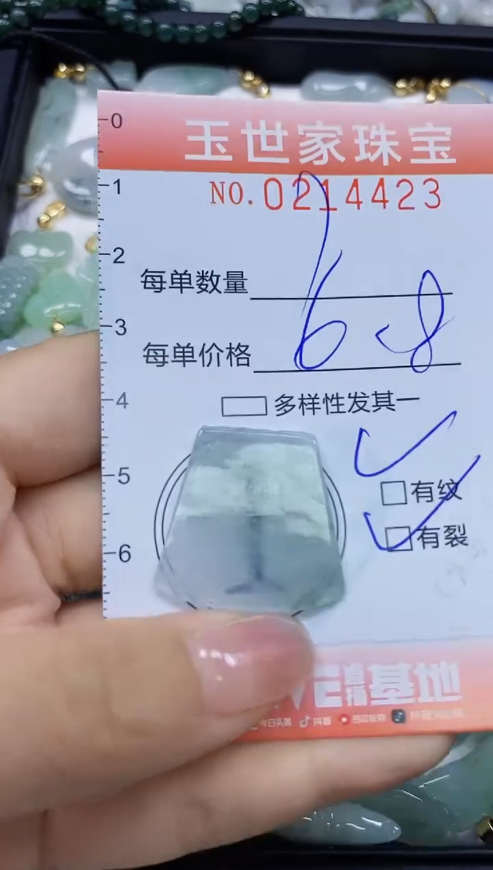 【闪购商品】翡翠未镶嵌颈饰闪购0214423