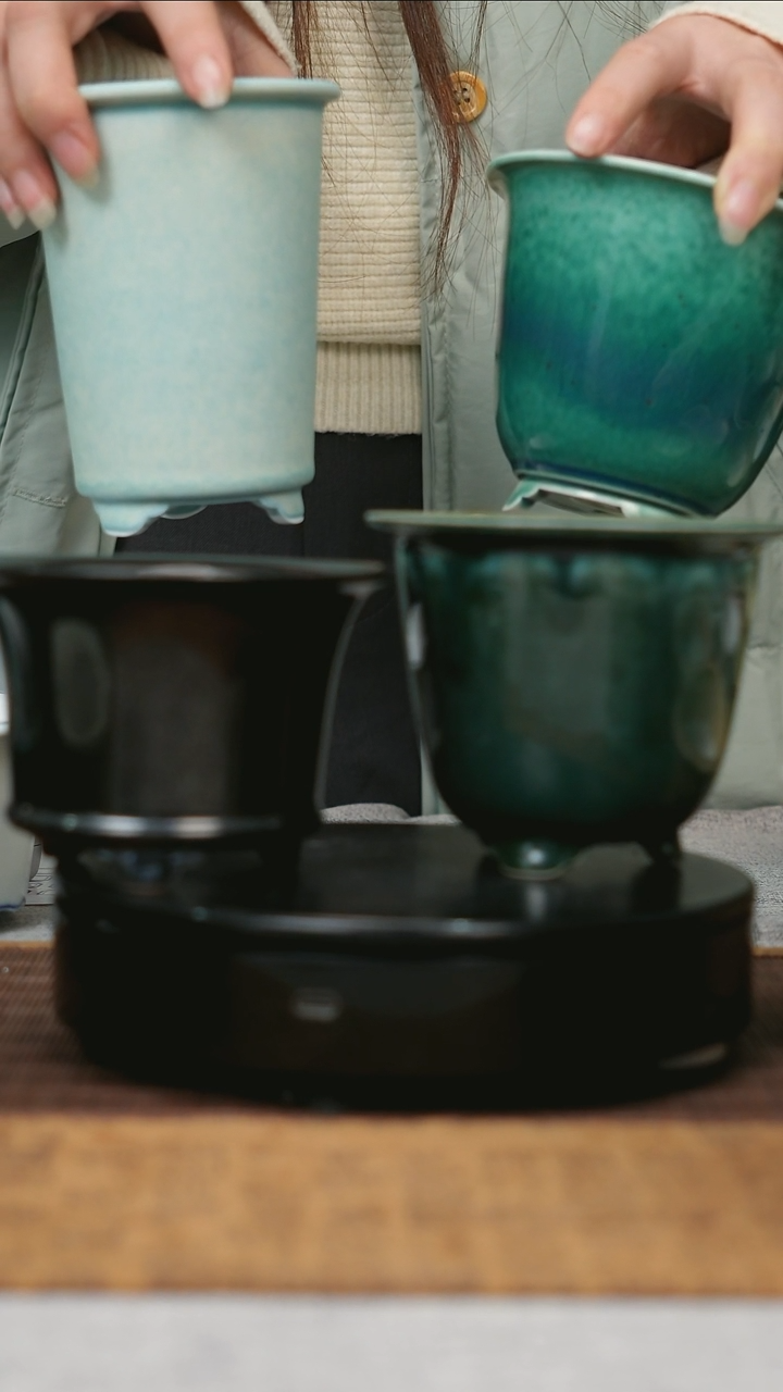 用****9元旦活动手工高温釉盆