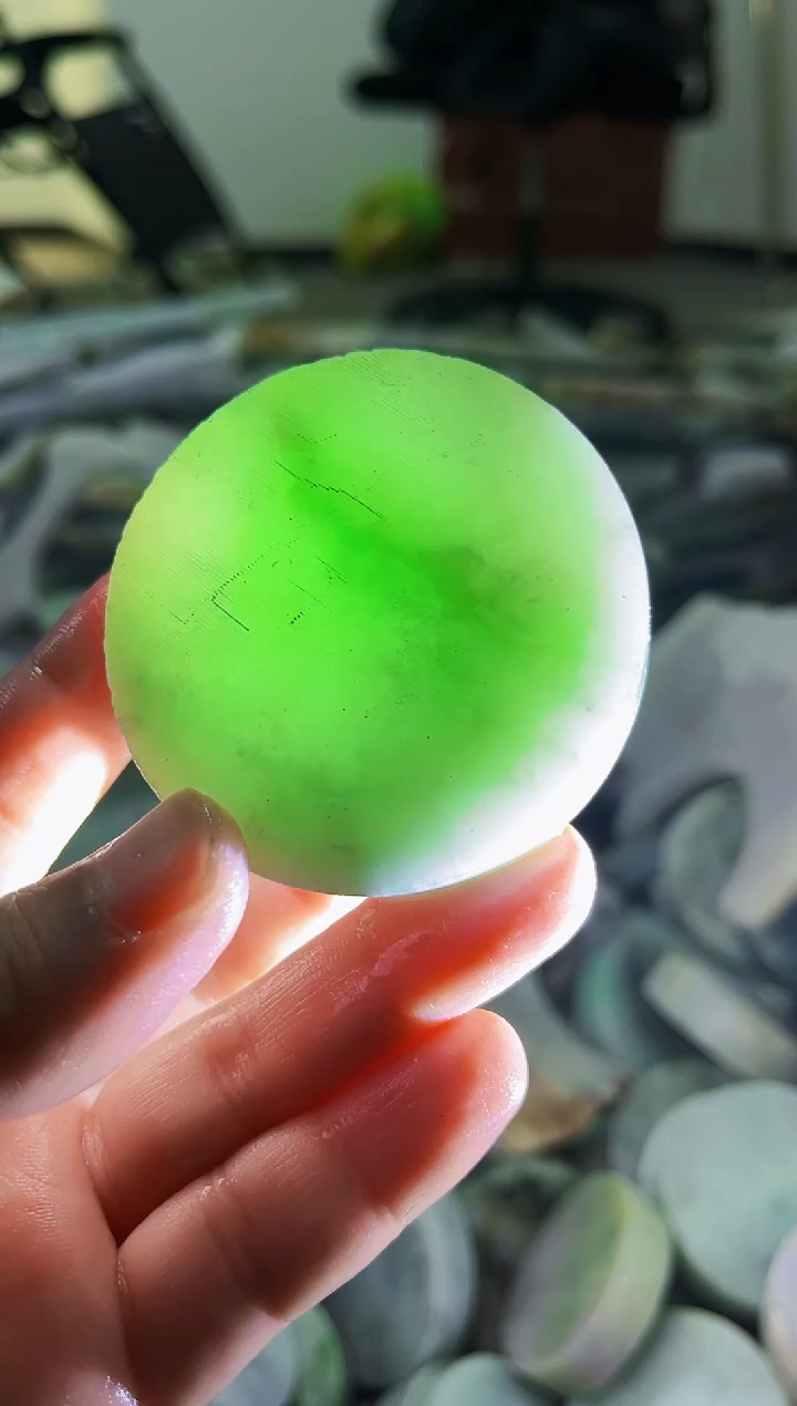 【闪购商品】翡翠挂件未镶嵌A货康壹367