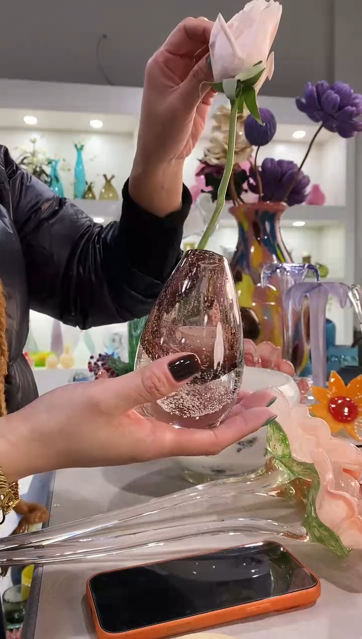 慕忆家手作琉璃花瓶