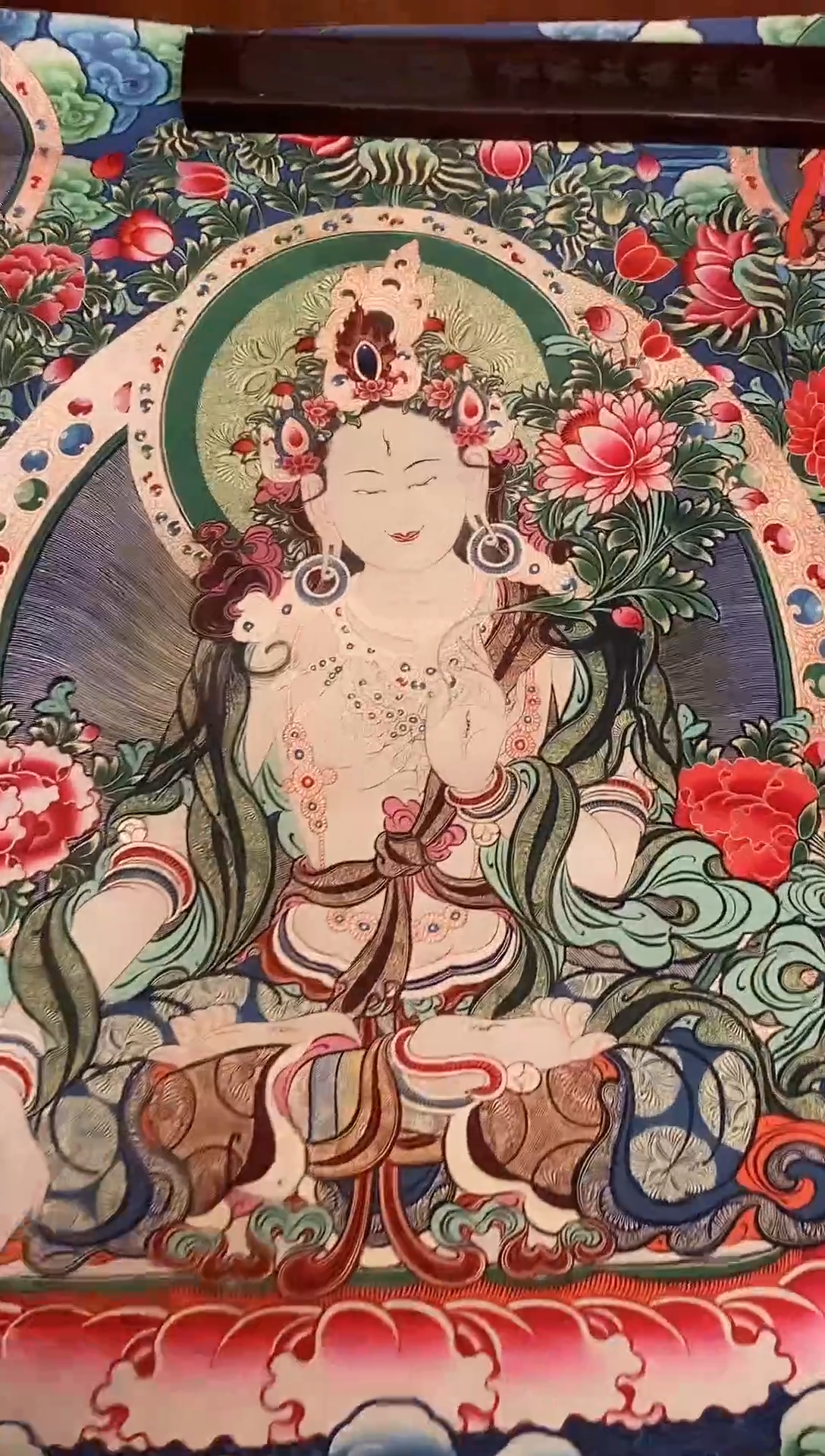 装裱画精美唐卡tk16058