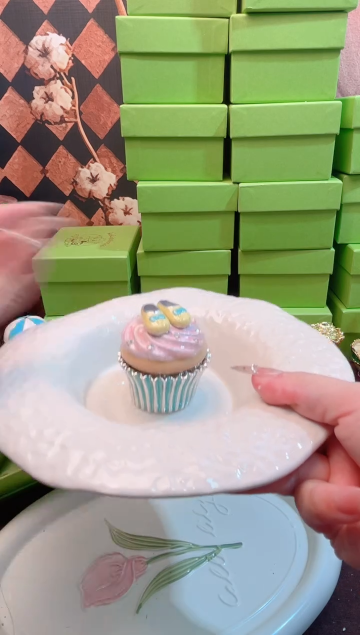 锌合金珐琅首饰盒默认微瑕拆盒不退～