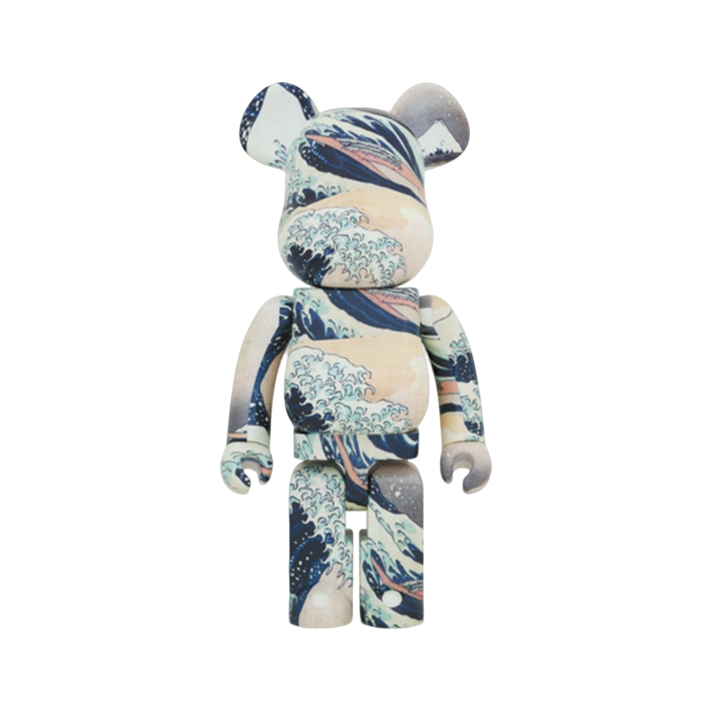 积木熊Bearbrick 神奈川冲浪 单盒拆检 1000%尺寸70cm 潮玩